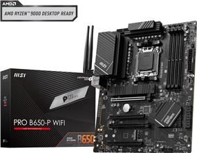 MSI PRO B650-P WIFI, AMD ATX AM5,  Supports AMD Ryzen 7000 Series Desktop Processor, 4 Dimm DDR5, PCIE 4.0, M.2 x 2, USB 3.2 Ports, USB Type-C, ARGB V2, JRAINBOW, WIFI 6E