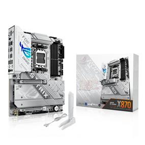 ASUS ROG STRIX X870-A GAMING WIFI AMD AM5 X870 ATX motherboard 16+2+2 power stages, Dynamic OC Switcher, Core Flex, DDR5 AEMP, WiFi 7, 4x M.2, PCIe® 5.0, Q-Release Slim, USB4®, AI OCing & Networking(Open Box)