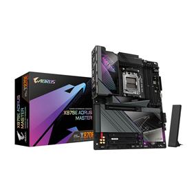 GIGABYTE X870E AORUS MASTER AMD AM5 LGA 1718 Motherboard, ATX, DDR5, 4x M.2, PCIe 5.0, USB4, WIFI7, 5GbE LAN, EZ-Latch, 5-Year Warranty