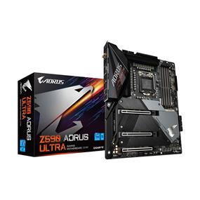 GIGABYTE Z590 AORUS ULTRA LGA 1200 10th/11th Gen Dual Channel Non-ECC Unbuffered DDR4, WiFi 6 RGB FUSION 2.0, M.2, USB Type-C ATX Motherboard True 16+1 Phases Power, 3x M.2(Open Box)