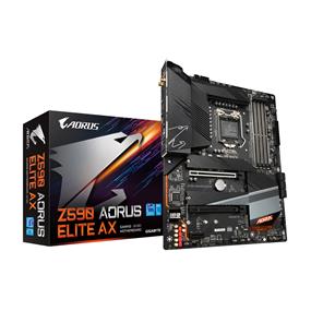 GIGABYTE Z590 AORUS ELITE AX LGA 1200 10th/11th Gen DDR4 Dual channel ATX Motherboard Direct 12+1 Phases Power, 3x M.2, Wi-Fi 6 AX201, USB Type-C(Open Box)