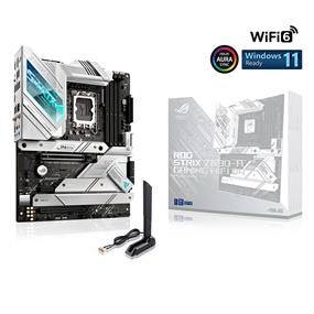 ASUS ROG Strix Z690-A Gaming WiFi D4 LGA 1700(Intel 12th Gen) ATX gaming motherboard(PCIe 5.0, DDR4,16+1 power stages,WiFi 6,Intel 2.5 Gb LAN,Bluetooth v5.2,4xM.2/NVMe SSD and Front panel USB 3.2 Gen 2x2 Type-C connector) ROG STRIX Z690-A GAMING WIFI D4(Open Box)