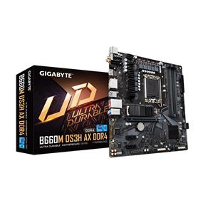 GIGABYTE B660M DS3H AX DDR4 B660 Intel LGA 1700 M-ATX Motherboard with DDR4, Dual M.2, PCIe 4.0, USB 3.2 Gen2 Type-C, 2.5GbE LAN(Open Box)