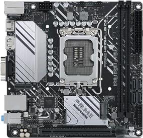 Asus Prime PRIME H610I-PLUS D4-CSM Desktop Motherboard - Intel H610 Chipset - Socket LGA-1700 - Mini ITX - Pentium Gold, Celeron, Core Processor Supported - 64 GB DDR4 SDRAM Maximum RAM - DIMM, UDIMM - 2 x Memory Slots - Gigabit Ethernet - HDMI - DisplayP