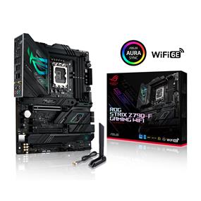 ASUS ROG Strix Z790-F Gaming WiFi 6E LGA 1700(Intel® 13th&12th Gen) ATX gaming motherboard(16 + 1 power stages,DDR5,four M.2 slots, PCIe® 5.0,WiFi 6E,USB 3.2 Gen 2x2 Type-C® with PD 3.0 up to 30W)(Open Box)