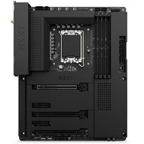 NZXT N7 Z790 ATX Intel LGA 1700 Motherboard (BLACK), DDR5 (Up to 6000+OC), WIFI 6E, Triple M.2, PCIe 5.0, Intel Z790 Chipset (Supports Intel 12/13/14th Generation CPU) - N7-Z79XT-B1 (Black)