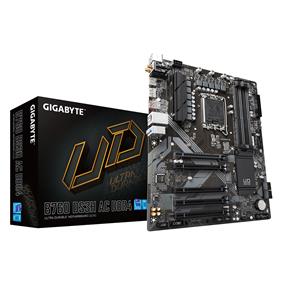 GIGABYTE B760 DS3H AC DDR4 LGA 1700 Intel B760 ATX Motherboard with DDR4, M.2, PCIe 4.0, USB 3.2 Gen 2 Type-C, Realtek Wi-Fi Realtek GbE LAN, Q-Flash Plus, PCIe EZ-Latch