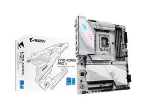 GIGABYTE Z790 AORUS PRO X LGA 1700 Intel Z790 X ATX Motherboard with DDR5, 5* M.2, PCIe 5.0, USB 3.2 Type-C, Wi-Fi 7, 5GbE LAN, Q-Flash Plus, EZ-Latch Plus