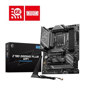 MSI PRO Z790 GAMING PLUS WIFI, Intel ATX LGA 1700, Supports 12th/13th/14th Gen Intel® Core™ Processors, Pentium® Gold and Celeron® Processors, 4 Dimm DDR5, PCIE 5.0, M.2 x 4, USB 3.2 Ports Type-C, JRGB JRAINBOW, WIFI 6E(Open Box)