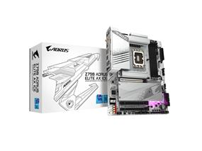 GIGABYTE Z790 AORUS ELITE AX ICE LGA 1700 Intel Z790 X ATX Motherboard with DDR5, 4* M.2, PCIe 5.0, USB 3.2 Type-C, Wi-Fi 6E, 2.5GbE LAN, Q-Flash Plus, EZ-Latch Plus(Open Box)