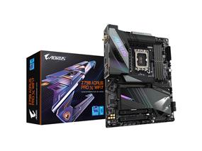 GIGABYTE Z790 AORUS PRO X WIFI7 LGA 1700 Intel Z790 X ATX Motherboard with DDR5, 5* M.2, PCIe 5.0, USB 3.2 Type-C, Wi-Fi 7, 5GbE LAN, Q-Flash Plus, EZ-Latch Plus