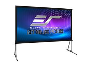 Elite Screens - Yard Master 2 - 100" Foldable Outdoor Front Projection Movie Projector Screen - OMS100H2