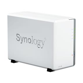 Synology DS223J DiskStation NAS à 2 baies - Sans disque (DS223J), processeur 4 cœurs 1,7 GHz, 1x GbE LAN, 1 Go de RAM DDR4 non ECC