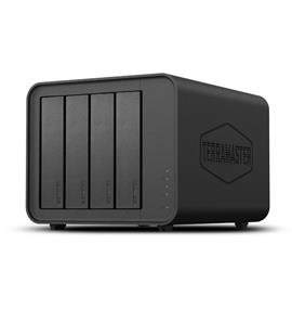 TerraMaster F4-424 NAS Storage 4Bay (Diskless), N95 Quad-Core CPU, 8GB DDR5 RAM, 2.5GbE Port x 2, Network Attached Storage with High Performance