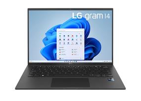 LG Gram Consumer Notebook 14" WUXGA Intel i7-1360P Intel Iris Xe 16GB 512GB SSD Windows 11 Home, 14Z90R-K.AA75A9