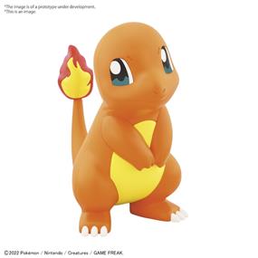 BANDAI NAMCO Pokémon Model Kit Quick!! 11 CHARMANDER | Simple Assembly Kit | No Tools | No Paint | Fit & Snap By Hand!  (Pokemon Figure Kit)