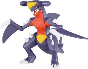 BANDAI Hobby Pokemon Model Kit GARCHOMP   | Kit d'assemblage simple | Pas d'outils | Pas de peinture | S'ajuste et s'enclenche à la main !  (Kit de figurines Pokemon)