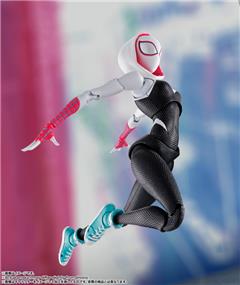 BANDAI Tamashii S.H.Figuarts Spider-Gwen World Tour Limited Edition "Spider-Man: Across the Spider-Verse" Action Figure (SHF Figuarts)