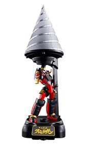 BANDAI Soul of Chogokin GX-107 Gurren Lagann & Giga Drill Set "Tengen Toppa Gurren Lagann" Action Figure
