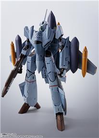 BANDAI HI-METAL R VF-0A Phoenix (Shin Kudo Use) + QF-2200D-B Ghost "Macross Zero" Transformable Action Figure