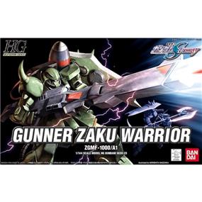 BANDAI HG SEED 1/144 #23 Gunner Zaku Warrior "Gundam SEED Destiny" Kit de modélisation
