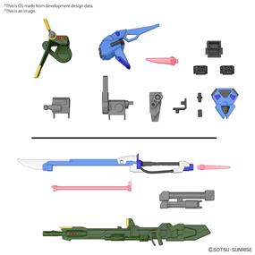 BANDAI 1/144 Option Parts Set Gunpla 02 (Launcher Striker and Sword Striker Packs) "Gundam SEED" | Simple Assembly Kit | No Paint | Fit & Snap By Hand!