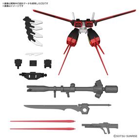 BANDAI 1/144 Option Parts Set Gunpla 01 (Aile Striker Pack) "Gundam SEED" | Simple Assembly Kit | No Paint | Fit & Snap By Hand!