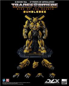 Threezero Transformers: Rise of the Beasts Bumblebee DLX Figurine