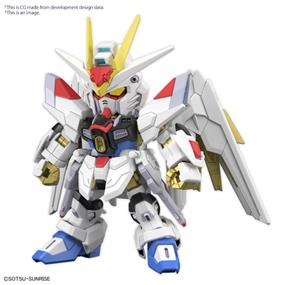 BANDAI SD Gundam Cross Silhouette Mighty Strike Freedom Gundam "Gundam SEED Freedom" Kit de modélisation