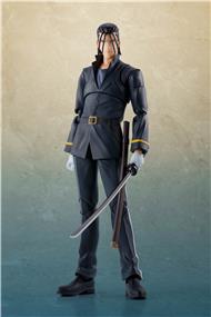 BANDAI Spirits S.H.Figuarts Hajime Saito "Rurouni Kenshin: Meiji Swordsman Romantic Story" Action Figure (SHF Figuarts)