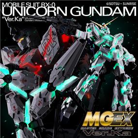 BANDAI Hobby MGEX 1/100 UNICORN GUNDAM Ver.Ka "Gundam UC" Model Kit