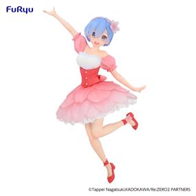 Furyu Corporation Rem /Cherry Blossoms Trio-Try-iT Figure "Re:ZERO -Starting Life in Another World"