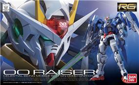 BANDAI Hobby RG 1/144 #18 GN-0000+GNR-010 00 Raiser 'Mobile Suit Gundam 00' Model Kit