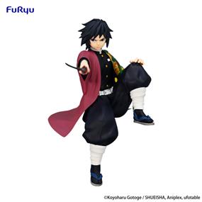 FURYU Corporation Giyu Tomioka "Demon Slayer: Kimetsu no Yaiba" Noodle Stopper Figure