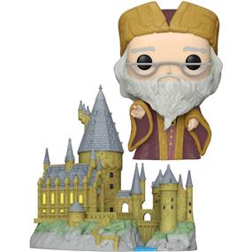 Funko POP! Town: Harry Potter and the Sorcerer's Stone 20th Anniversary Dumbledore with Hogwarts #27