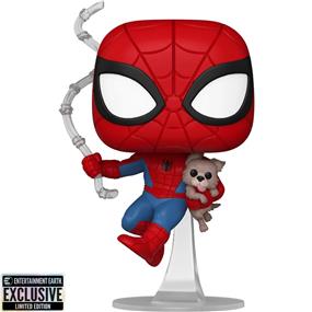 Funko POP! Spider-Man with Sandwich the Dog #1449 - Entertainment Earth Exclusive