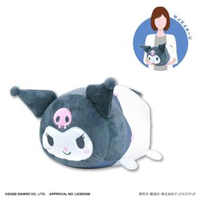 Piapro.net MAX SANRIO CHARACTERS POTE KORO MASCOT M SIZE (D) KUROMI Plush Toys