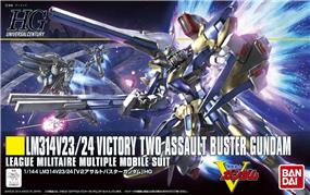 BANDAI Hobby HGUC 1/144 #189 V2 Assault Buster Gundam "Victory Gundam" Model Kit