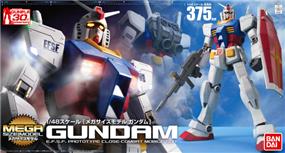 BANDAI Hobby Mega Size Model - 1/48 Scale RX-78-2 Gundam Model Kit