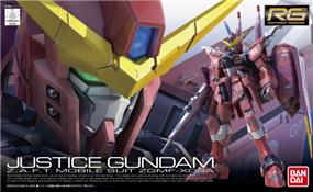 BANDAI Spirits Hobby RG 1/144 #09 Justice Gundam "Gundam SEED" Model Kit