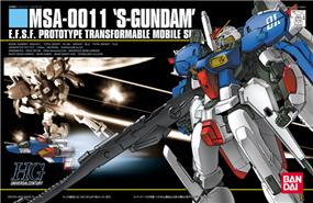 BANDAI Hobby HGUC 1/144 #23 S Gundam " Gundam Sentinel " Model Kit