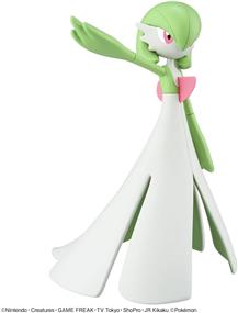 BANDAI Hobby Pokemon Model Kit Gardevoir | Simple Assembly Kit | No Tools | No Paint | Fit & Snap By Hand!  (Pokemon Figure Kit)