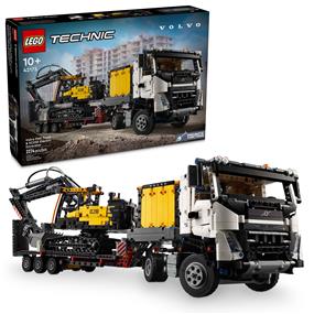 LEGO Technic Volvo FMX Truck & EC230 Electric Excavator Building Toy, Volvo Truck Toy with 2 Model Vehicles, Great Gift for Boys and Girls Ages 10 and Up Who Love Heavy Duty Construction Models, 42175