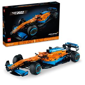 LEGO Technic McLaren Formula 1 2022 Replica Race Car Model Building Kit, F1 Motor Sport Set Birthday Gift Idea for Adults, Men, Women, Him, Her, Husband, Collectible Home Décor, 42141