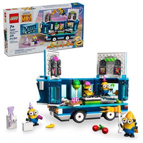 LEGO Despicable Me 4 Minions’ Music Party Bus, Creative Building Toy for Kids, Fun Despicable Me Toy Playset, Gift for Boys and Girls Aged 7 and Up, 75581