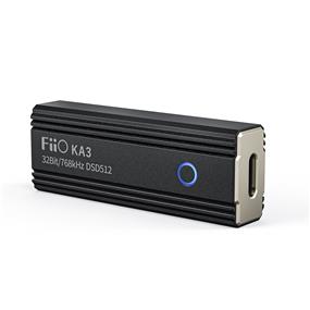 FIIO KA3 Small USB DAC & Amplifier, Black