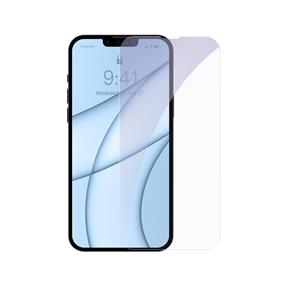 Baseus 0.3mm Full-glass Anti-blue light Tempered Glass Film For iPhone 13 5.4" Transparent | 2pcs/pack+Pasting Artifact