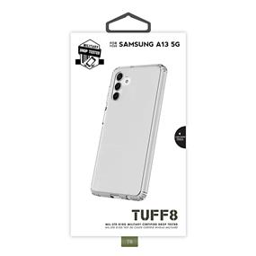 TUFF8 CLEAR BACK CASE FOR SAMSUNG GALAXY A13 5G