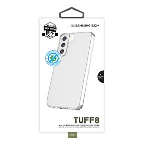 TUFF8 CLEAR BACK CASE FOR SAMSUNG GALAXY S22 PLUS