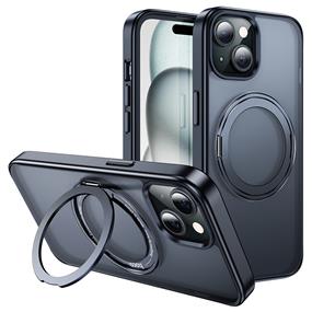 HOCO Rotating Magnetic Case for iPhone 15 Pro Max, Black